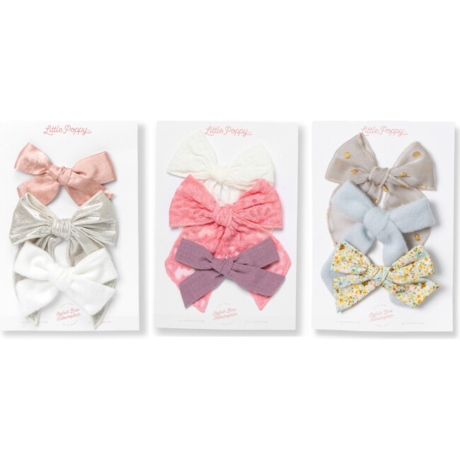 The Zoey Bow Clip Bundle