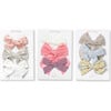 The Zoey Bow Clip Bundle - Hair Accessories - 1 - thumbnail