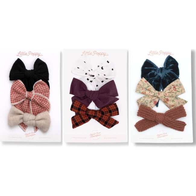 The Luna Bow Clip Bundle - Hair Accessories - 2