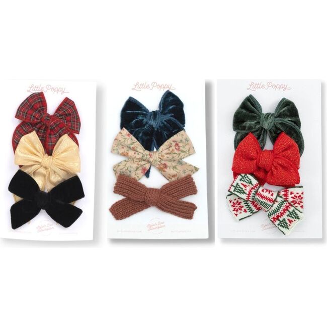 The Holiday Bow Clip Bundle