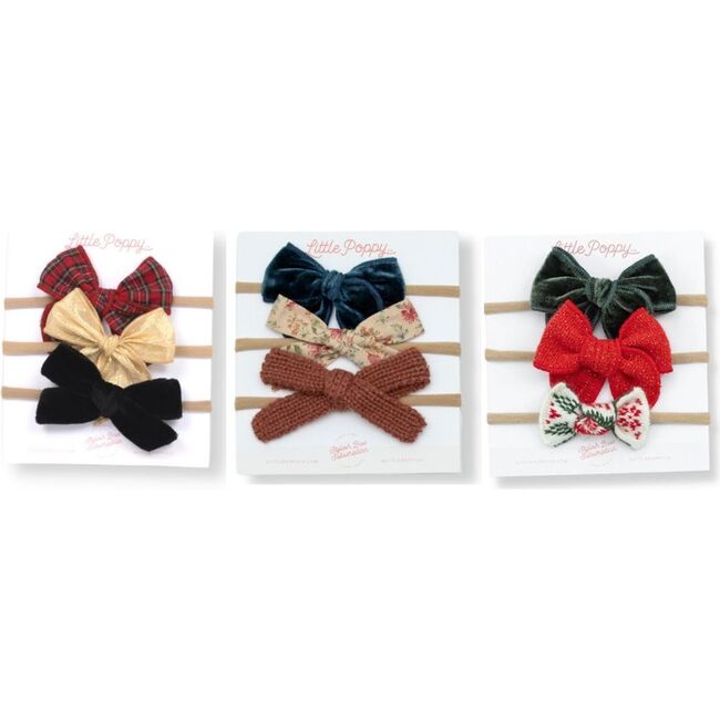 The Holiday Headband Bow Bundle