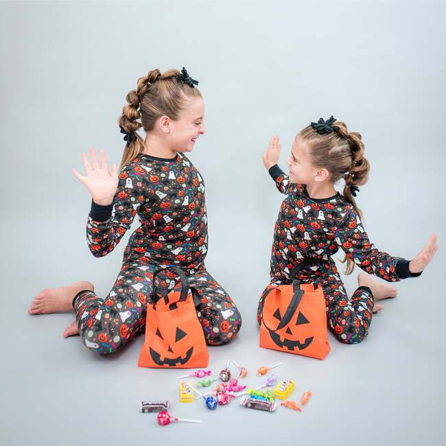 Sweet & Spooky Two Piece Halloween PJ Set - Pajamas - 3