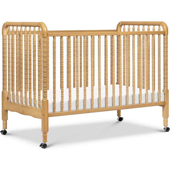 Jenny Lind 3-In-1 Convertible Crib, Honey