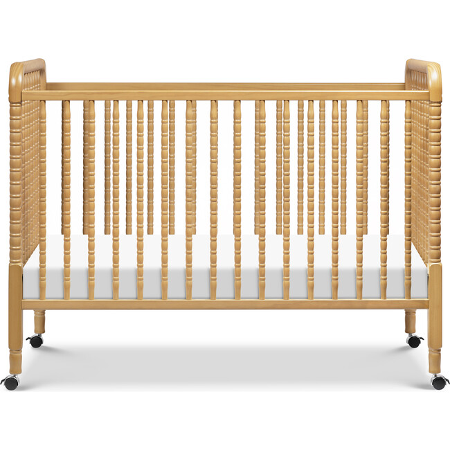 Jenny Lind 3-In-1 Convertible Crib, Honey - Cribs - 3