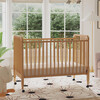 Jenny Lind 3-In-1 Convertible Crib, Honey - Cribs - 8