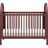 Bondi Cane 3-In-1 Convertible Crib, Crimson & Natural Cane - Cribs - 3