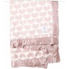 Luxe Heart Army Baby Blanket, Dusty Pink - Blankets - 1 - thumbnail