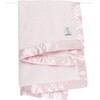 Chenille Stroller Baby Blanket, Pink - Blankets - 1 - thumbnail