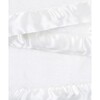 Chenille Stroller Baby Blanket, White - Blankets - 2