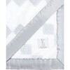 Luxe Stairway Baby Blanket, Silver - Blankets - 2