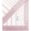 Luxe Strand Baby Blanket, Dusty Pink - Blankets - 2