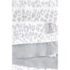 Luxe Leshiba Baby Blanket, Silver - Blankets - 2