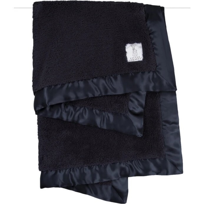 Chenille Stroller Baby Blanket, Denim - Blankets - 1