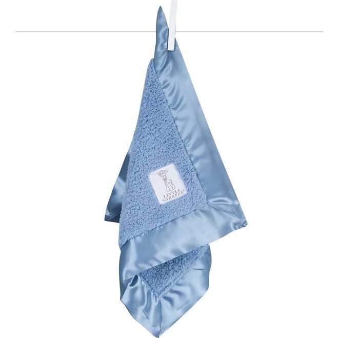 Chenille Baby Blanky, Cornflower - Blankets - 1