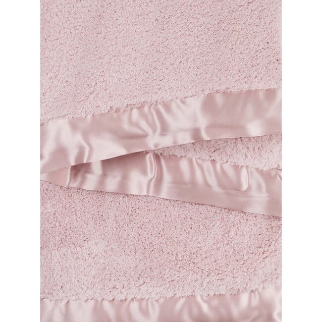 Chenille Stroller Baby Blanket, Dusty Pink - Blankets - 2