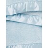 Chenille Stroller Baby Blanket, Blue - Blankets - 2