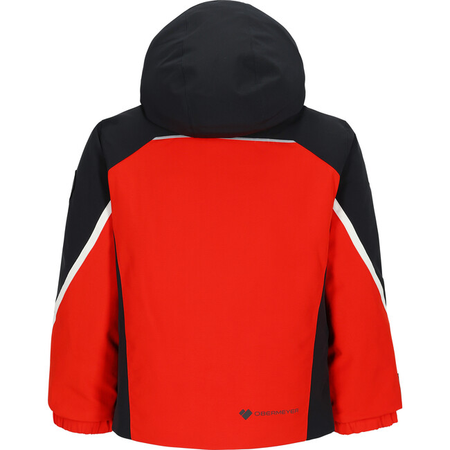 Super G Exclusive I-Grow™ Waterproof Hooded Jacket, Red - Jackets - 2