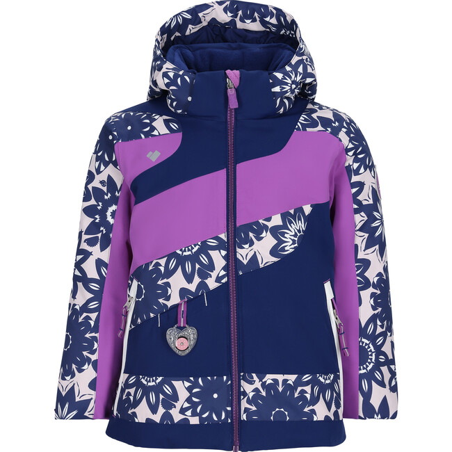 Carina Patented I-Grow™ Mountain-Ready Waterproof Hooded Jacket, Kaleidosnow