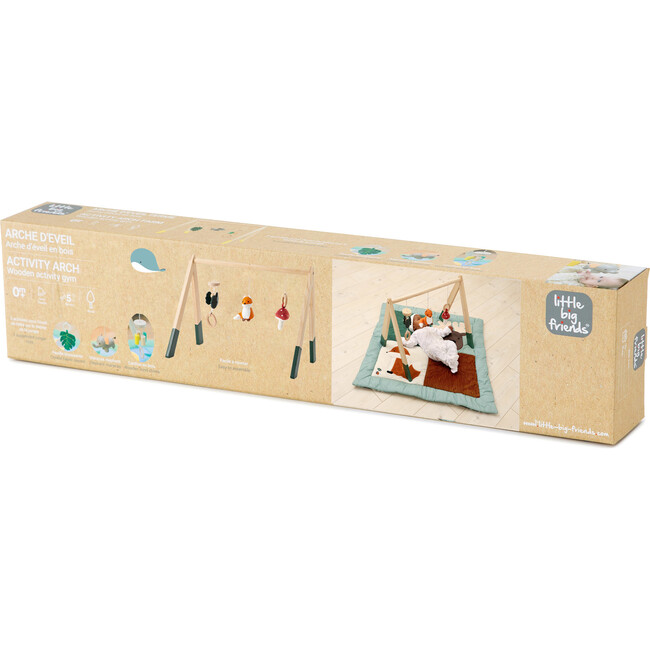 Wooden Activity Gym - Forest - Playmats - 5