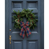 Wreath Bow, Windsor Tartan - Wreaths - 2