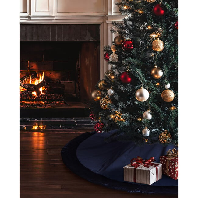 Tree Skirt, Navy - Tree Skirts - 3