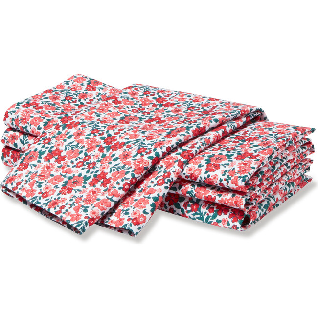 Set of 4 Napkins, Fleurs des Bois