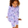 Long Sleeve Pajama Set, Luna Lavender - Pajamas - 2