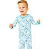 Long Sleeve Pajama Set, Hanukkah Menorahs - Pajamas - 3