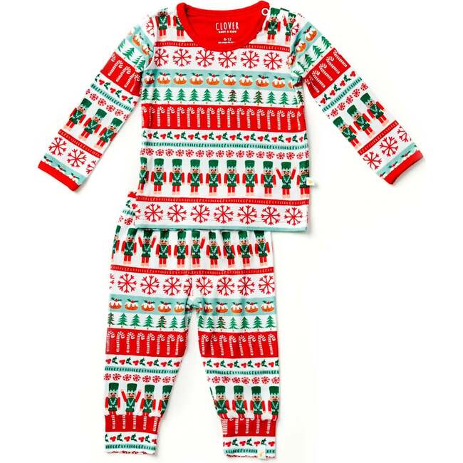 Long Sleeve Pajama Set, Fair Isle