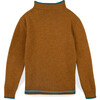 Contrast Hem Malt Pullover Sweater - Sweaters - 2