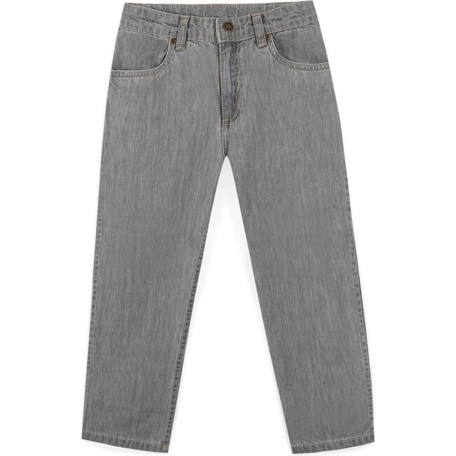 Soft Grey Cotton Dandy Pants