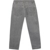 Soft Grey Cotton Dandy Pants - Pants - 2