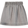 Soft Grey Embroidered Douchka Skirt - Skirts - 2