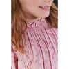 Floral Stripes Ficelle Blouse - Shirts - 5