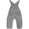 Soft Grey Embroidered Icare Baby Overalls - Jumpsuits - 2