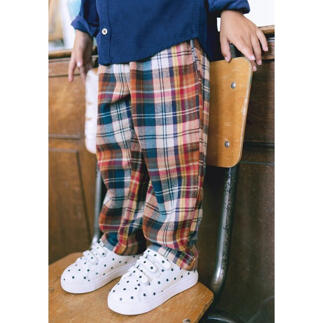 Autumn Plaid Gino Baby Pants - Pants - 5