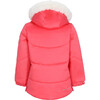 Roselet Ski-Ready Interior Windguard Waterproof Hooded Jacket, Pink Supreme - Jackets - 2