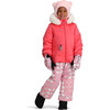 Roselet Ski-Ready Interior Windguard Waterproof Hooded Jacket, Pink Supreme - Jackets - 4