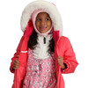 Roselet Ski-Ready Interior Windguard Waterproof Hooded Jacket, Pink Supreme - Jackets - 8