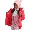 Roselet Ski-Ready Interior Windguard Waterproof Hooded Jacket, Pink Supreme - Jackets - 9