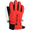 Kids Thumbs Up Integrated Nose Wipe Waterproof Hook-N-Loop Glove, Red - Gloves - 1 - thumbnail