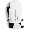 Kids Thumbs Up Integrated Nose Wipe Waterproof Ribbed Cuff Hook-N-Loop Mitten, White - Gloves - 1 - thumbnail