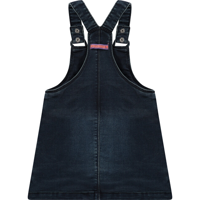 Denim Overall Jumper, Navy - Overalls - 2