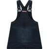 Denim Overall Jumper, Navy - Overalls - 2