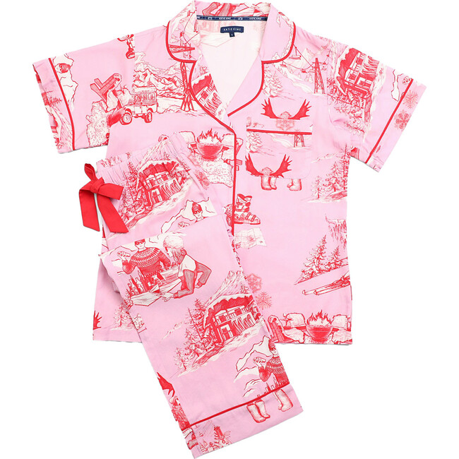 Women's Après Ski Toile Pajama Pants Set