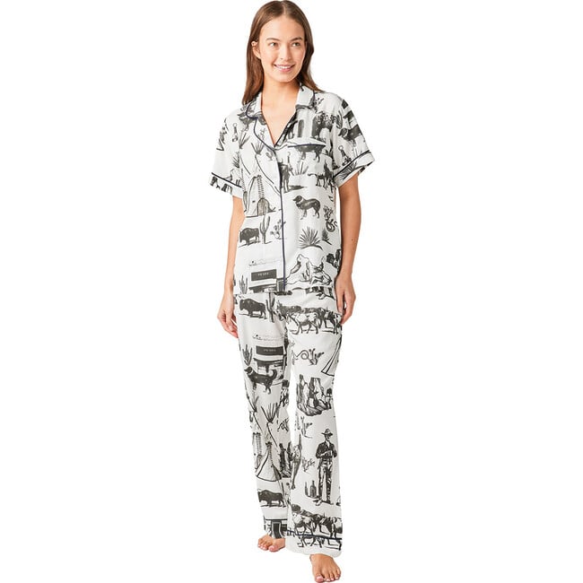 Women's Marfa Toile Pajama Pants Set - Pajamas - 2