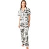 Women's Marfa Toile Pajama Pants Set - Pajamas - 2