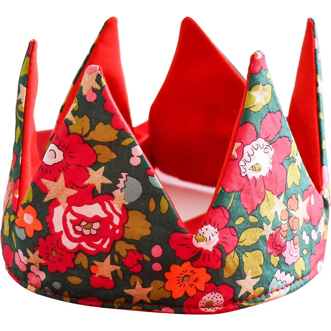 Liberty of London Children's Christmas Crown, Betsy Star Green