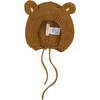 Knitted Bear Bonnet - Hats - 1 - thumbnail