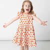 Pumpkin Patch Ruffle Neck Sleeveless Back Button Side Pocket Dress, Multicolors - Dresses - 2